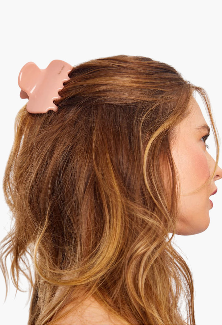 Puffy Claw Clip - Rosewood 20g - GLAM MODA