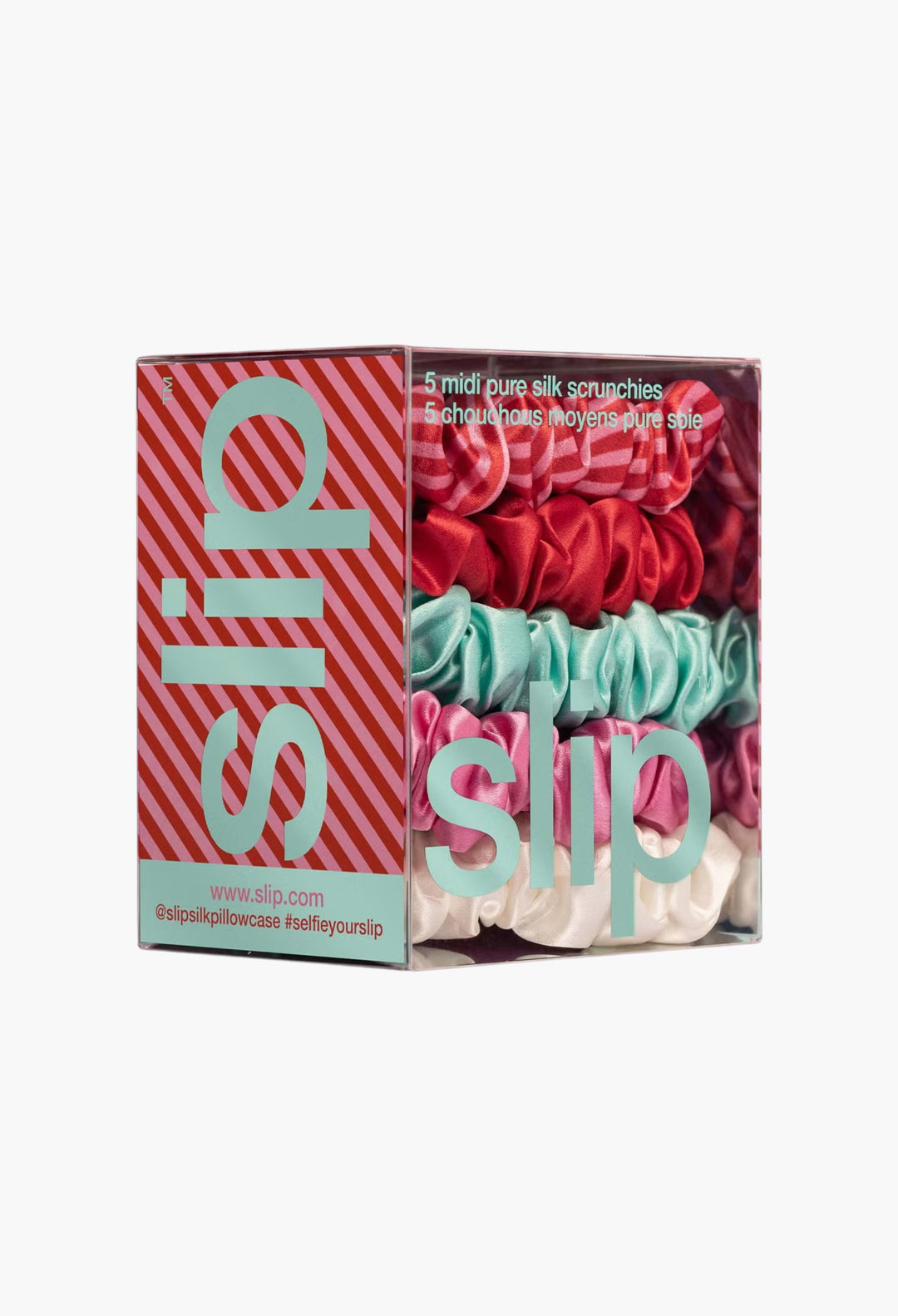 Pure Silk Midi Scrunchies - Gelati - GLAM MODA