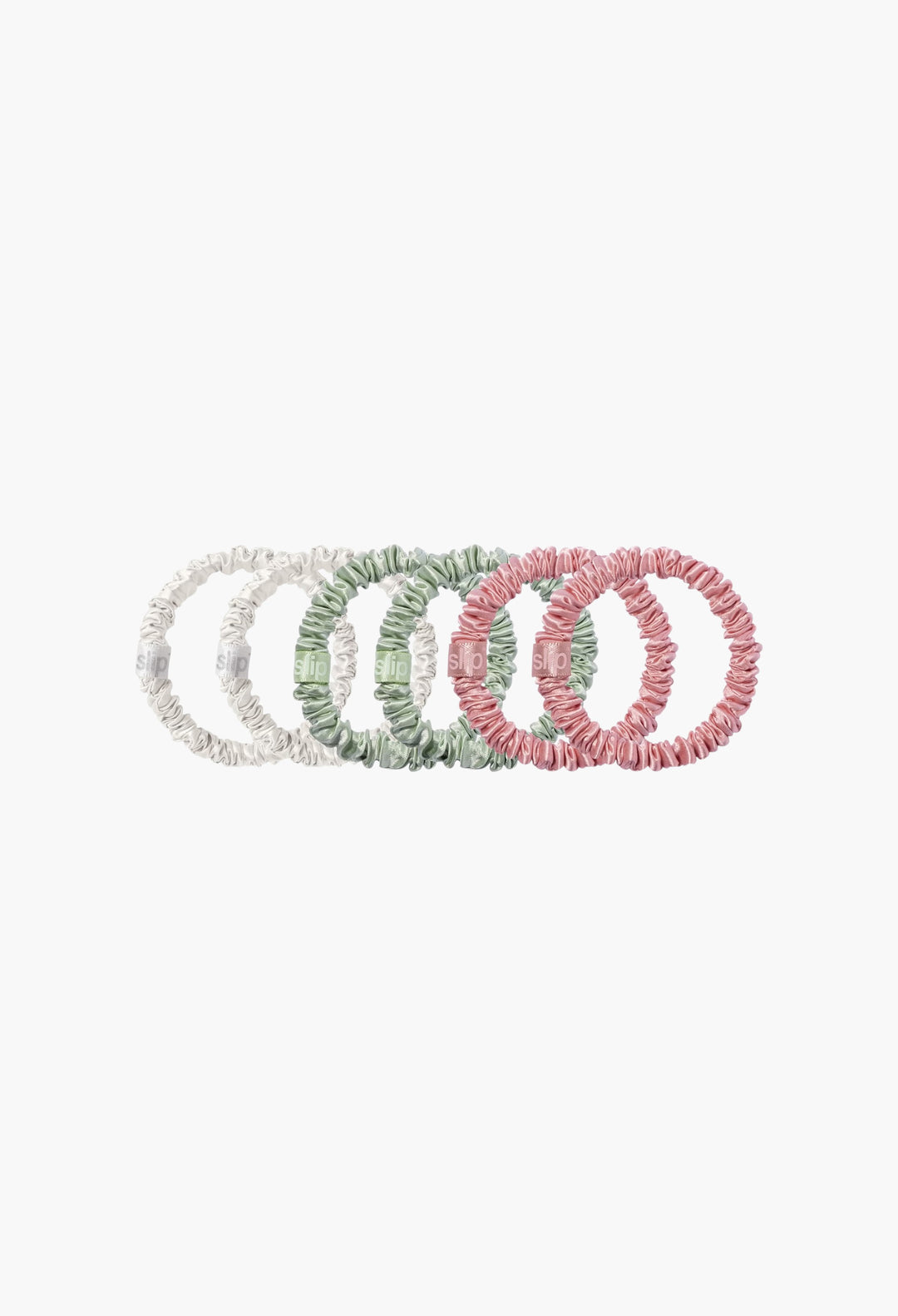 Pure Silk Skinny Scrunchies - Bellerose - GLAM MODA