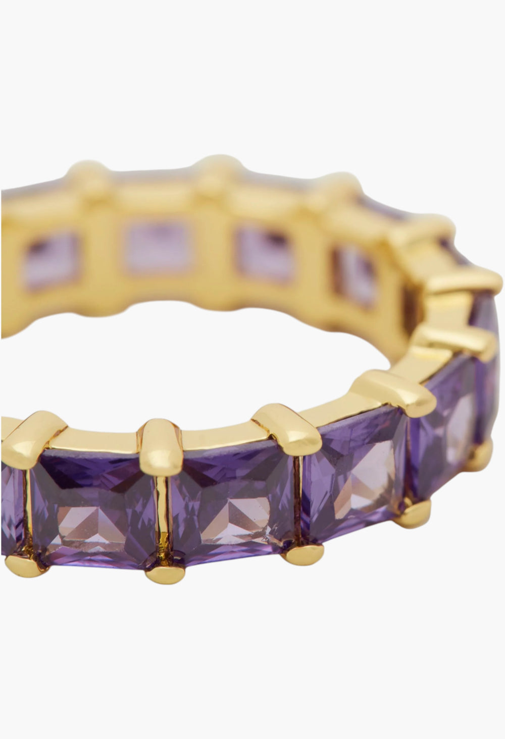 Purple - Cocktail Ring - GLAM MODA