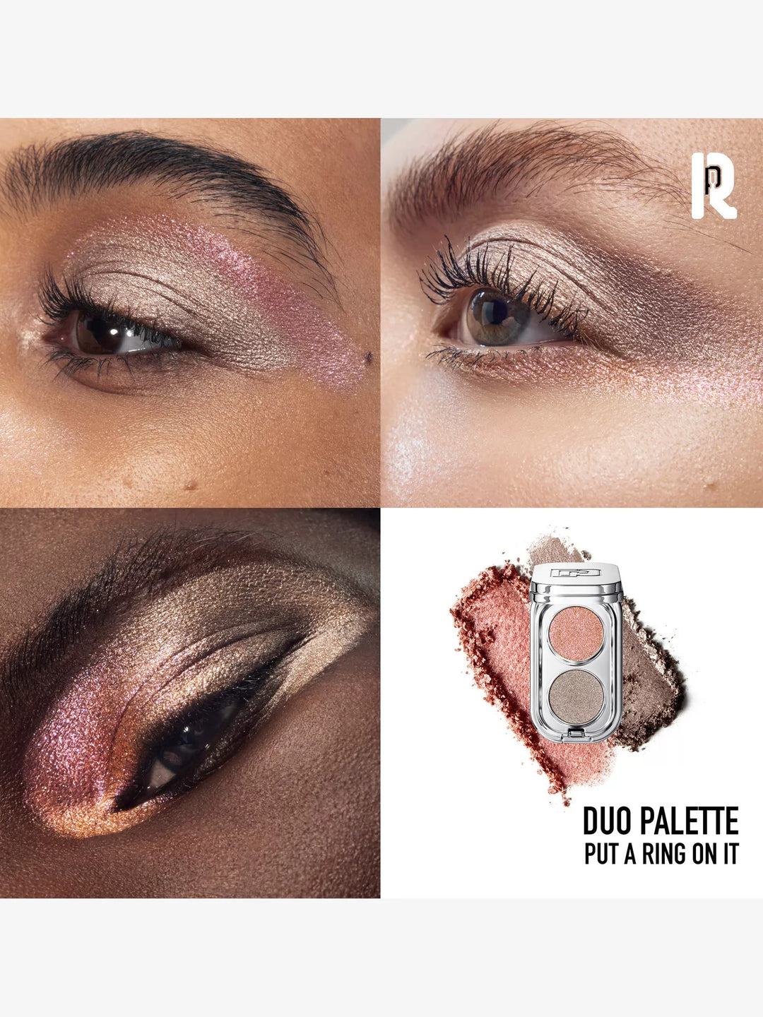 Highly Pigmented Mini Eyeshadow Palette 1.3g