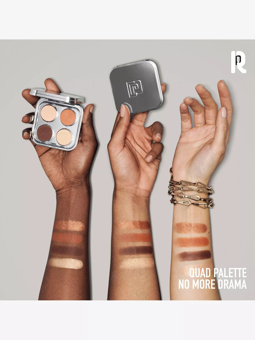 Multi-Finish Eyeshadow Palette Quad 2.3g - GLAM MODA