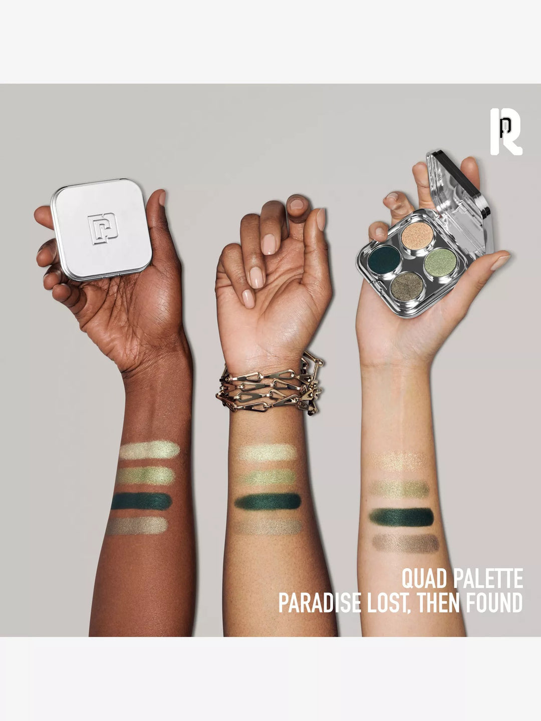 Multi-Finish Eyeshadow Palette Quad 2.3g - GLAM MODA