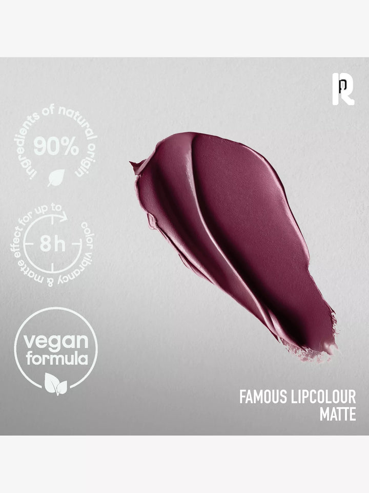 Famous Lipcolour Matte Hydrating Lipstick 3g