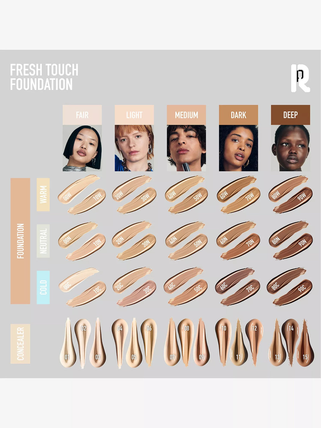 Fresh Touch Foundation 30ml - GLAM MODA