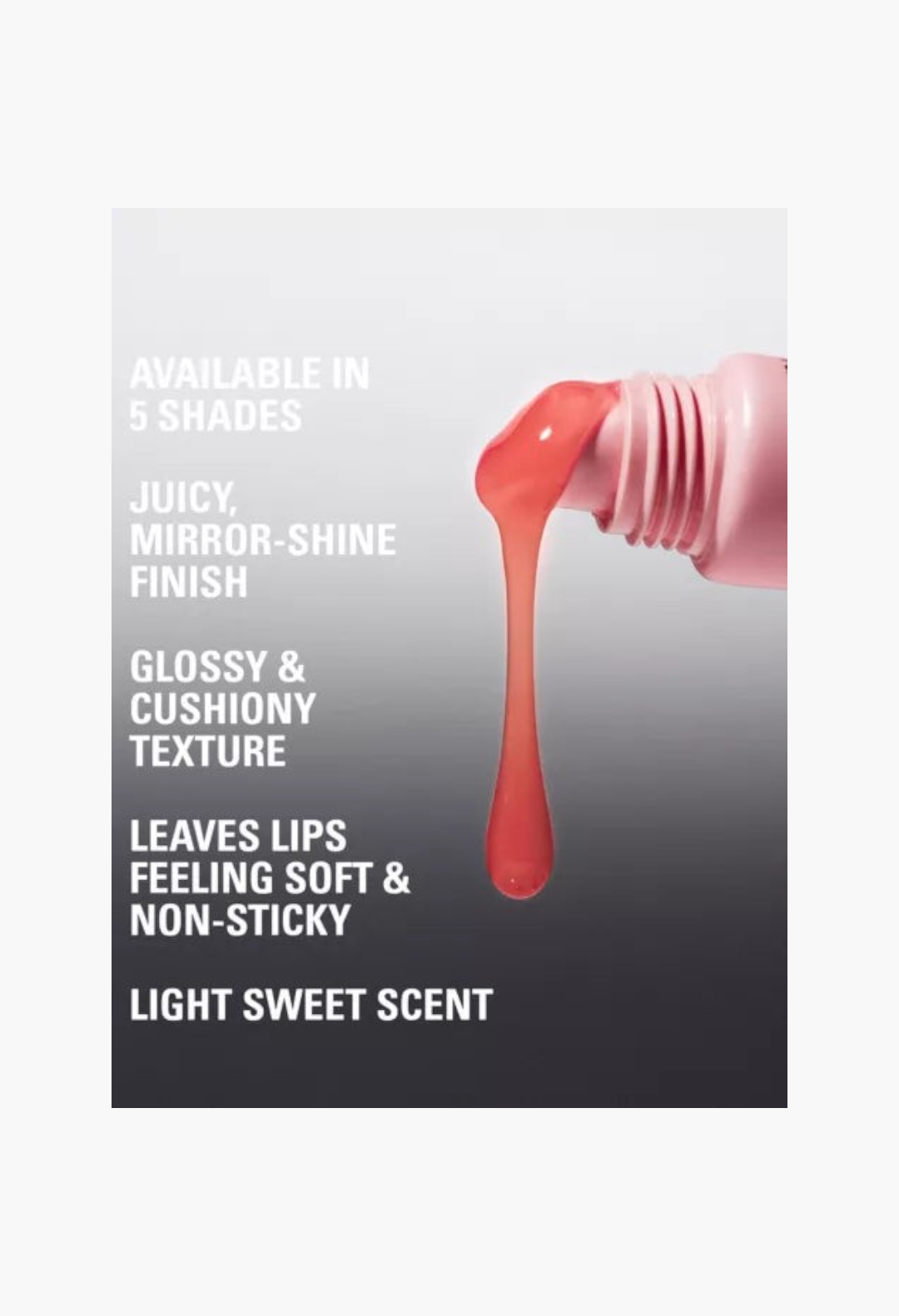 GLAM MODA Kylie by Kylie Jenner Gloss Drip lipgloss with a juicy mirror-shine finish and non-sticky texture