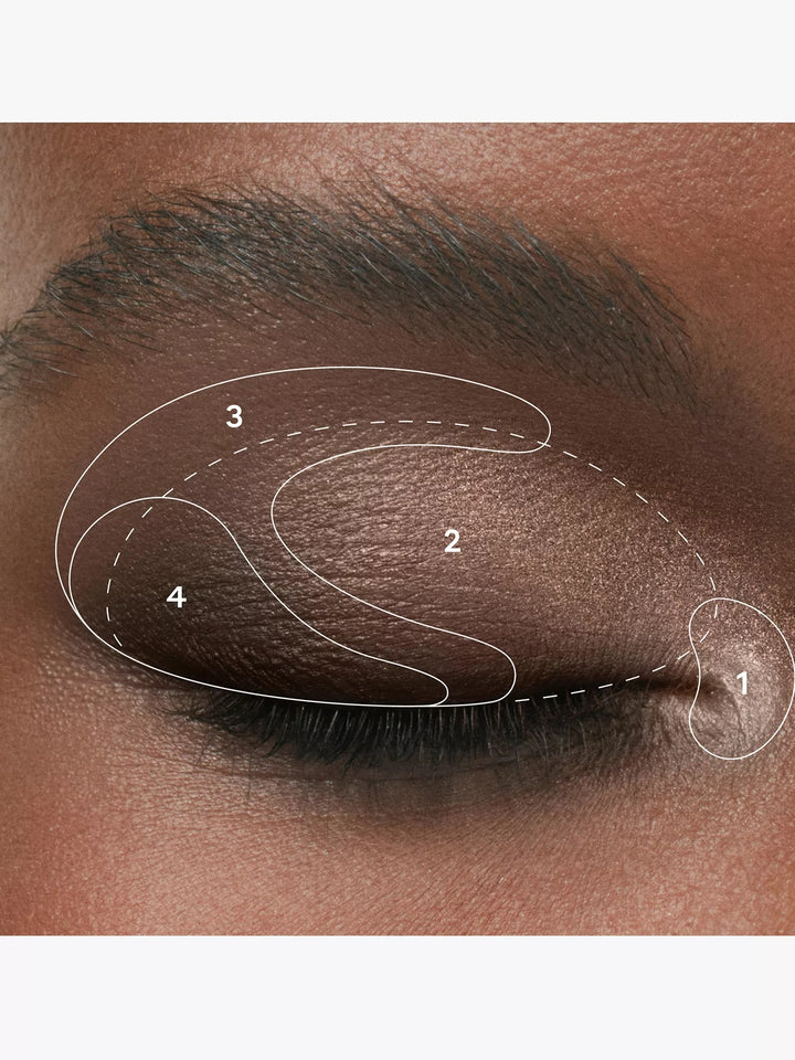 Eye Quad Eyeshadow Palette 4.7g - GLAM MODA