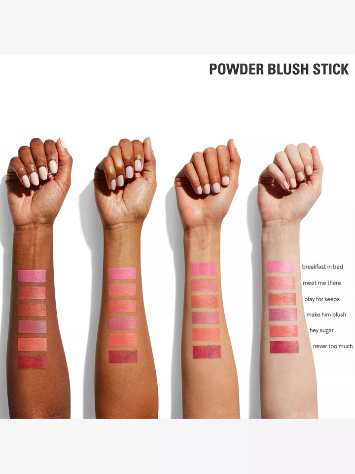 Powder Blush Stick Cream Blush 12g - GLAM MODA