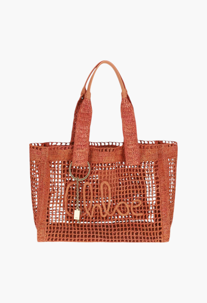East-West Summer Banana Raffia Tote Bag - GLAM MODA