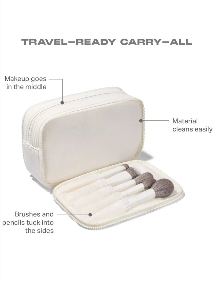 Ready Set Pro 16-Piece Face & Eye Brush Set - GLAM MODA