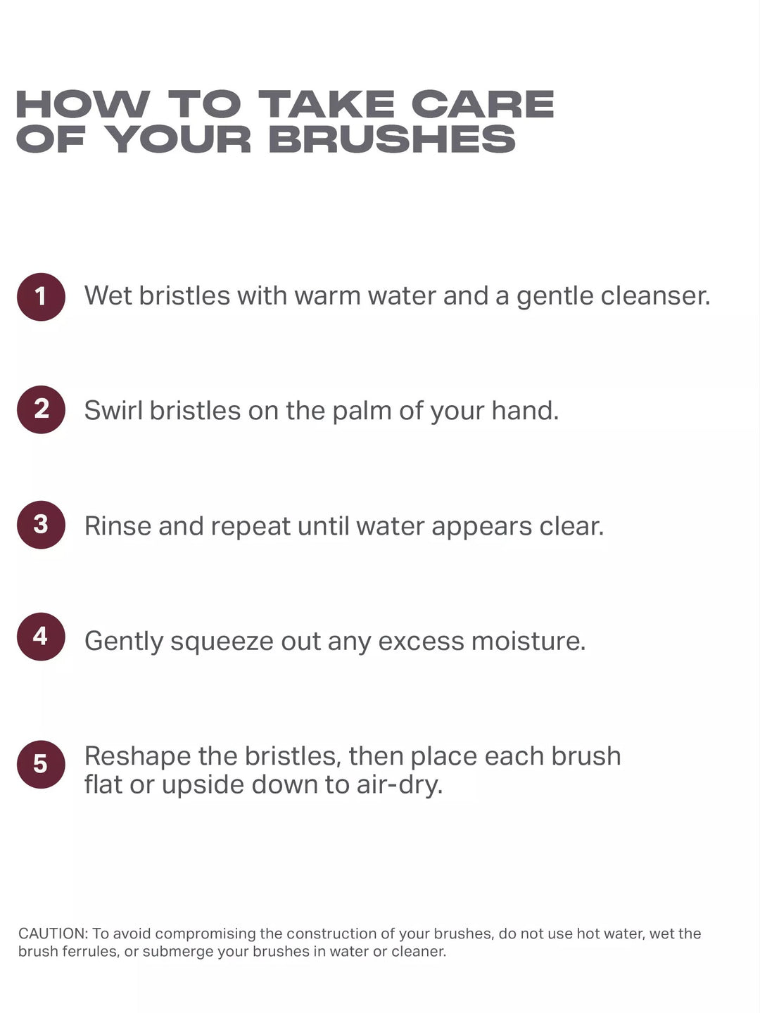 Rebellious 6-Piece Travel Brush & Tool Set - GLAM MODA