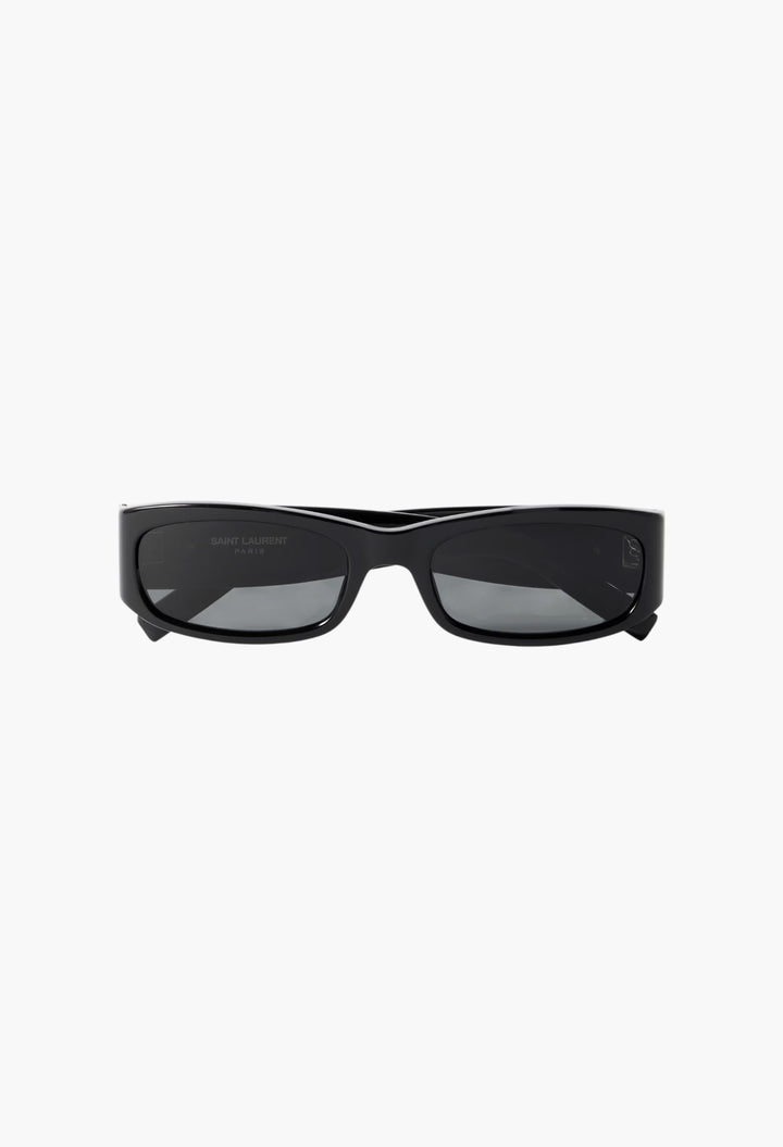 Rectangle-Frame Tortoiseshell Acetate Sunglasses - GLAM MODA