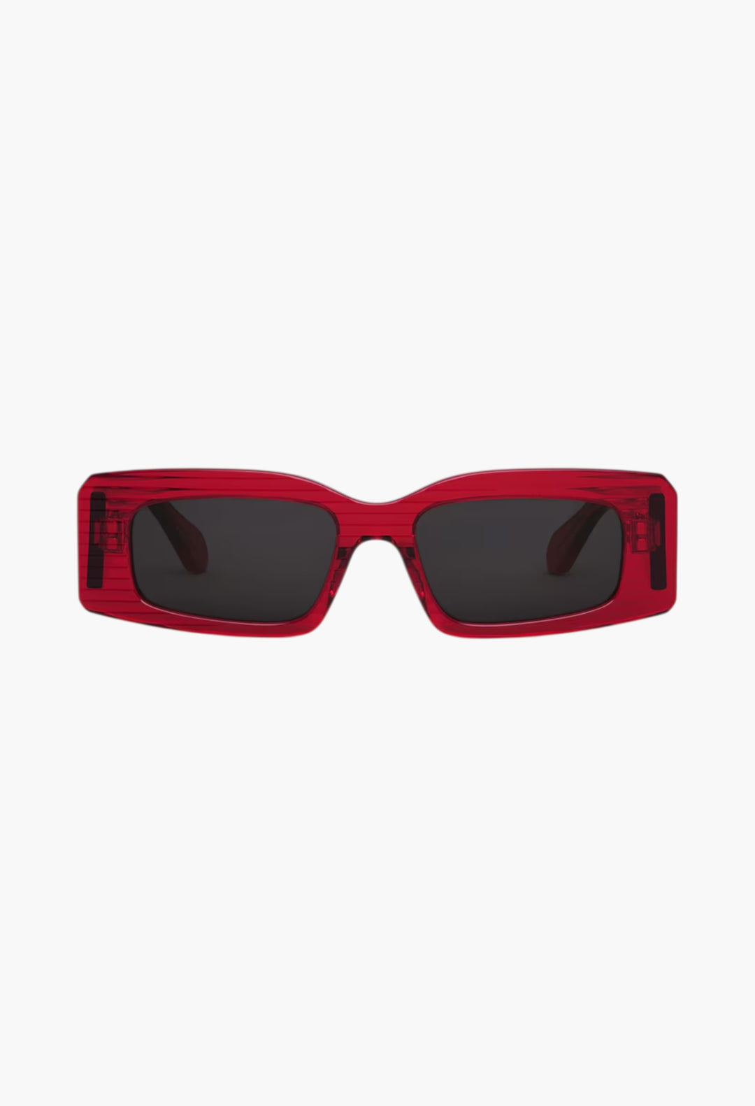 Red - Rectangular Sunglasses - GLAM MODA