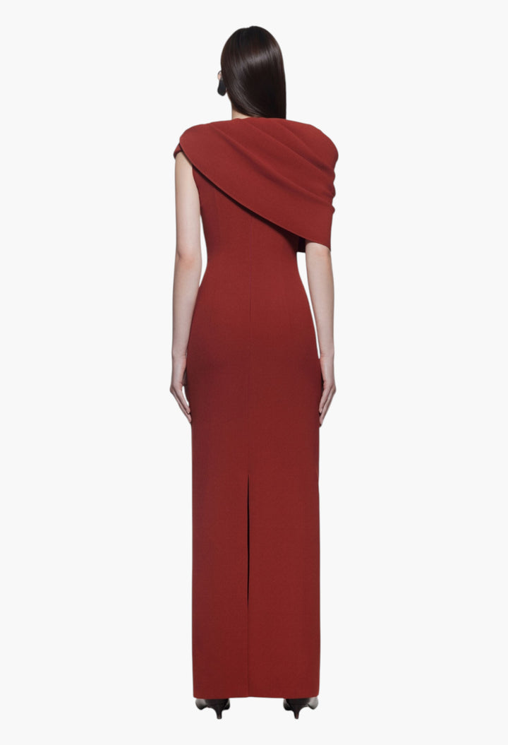 Red - Soleil Dress - GLAM MODA