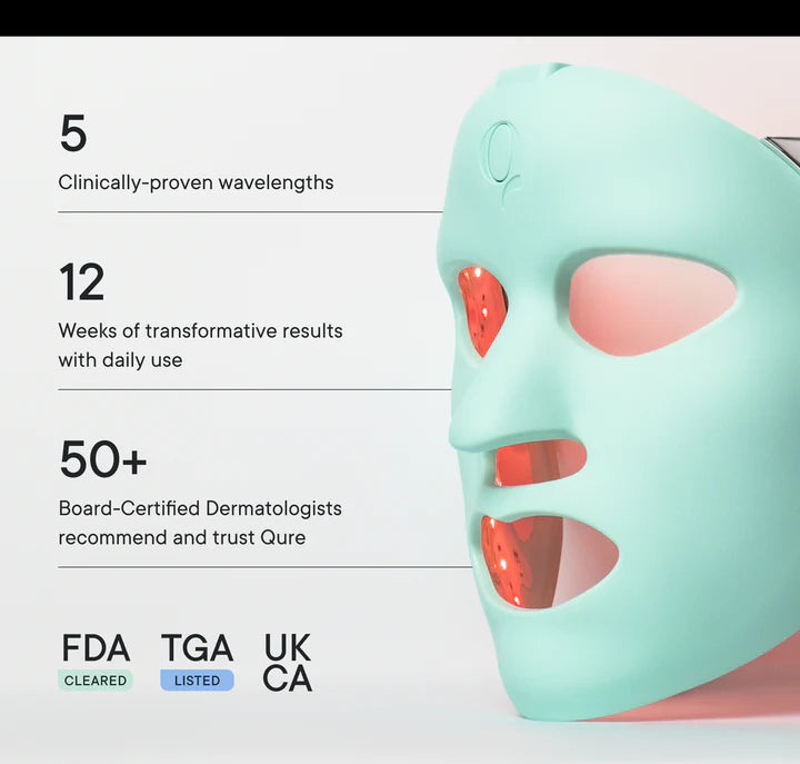 Refresh The Appearance Of Your Skin With Our Light Therapy Mask - Red Light Mask Q-Rejuvalight Pro - GLAM MODA