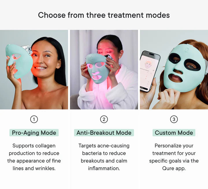 Refresh The Appearance Of Your Skin With Our Light Therapy Mask - Red Light Mask Q-Rejuvalight Pro - GLAM MODA