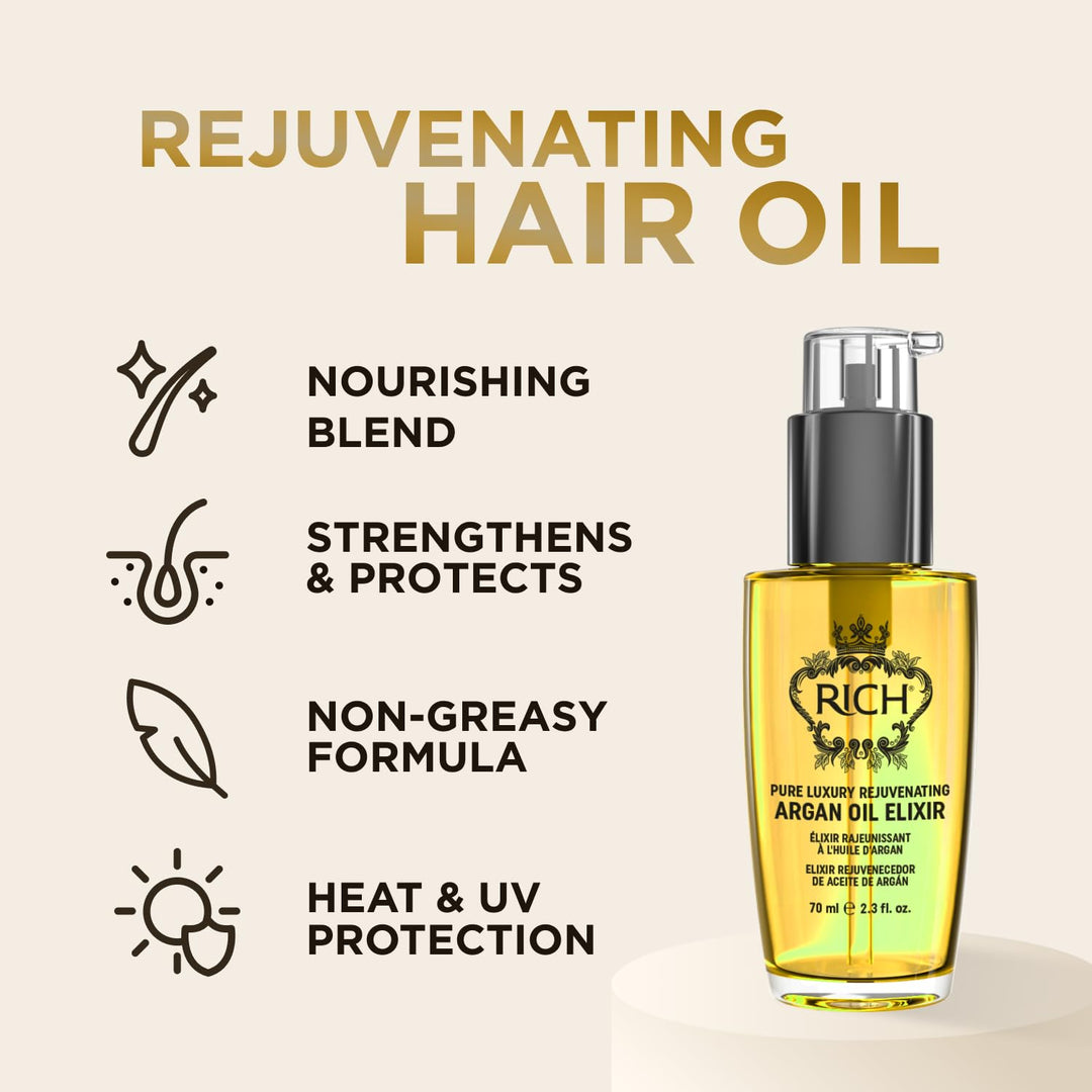 Rejuvenating Elixir With Argan Oil - GLAM MODA