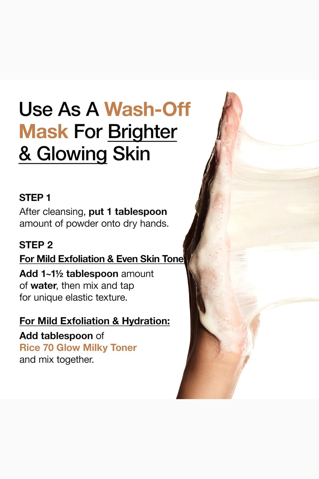 Rice Enzyme Brightening Cleansing Powder 40g - GLAM MODA