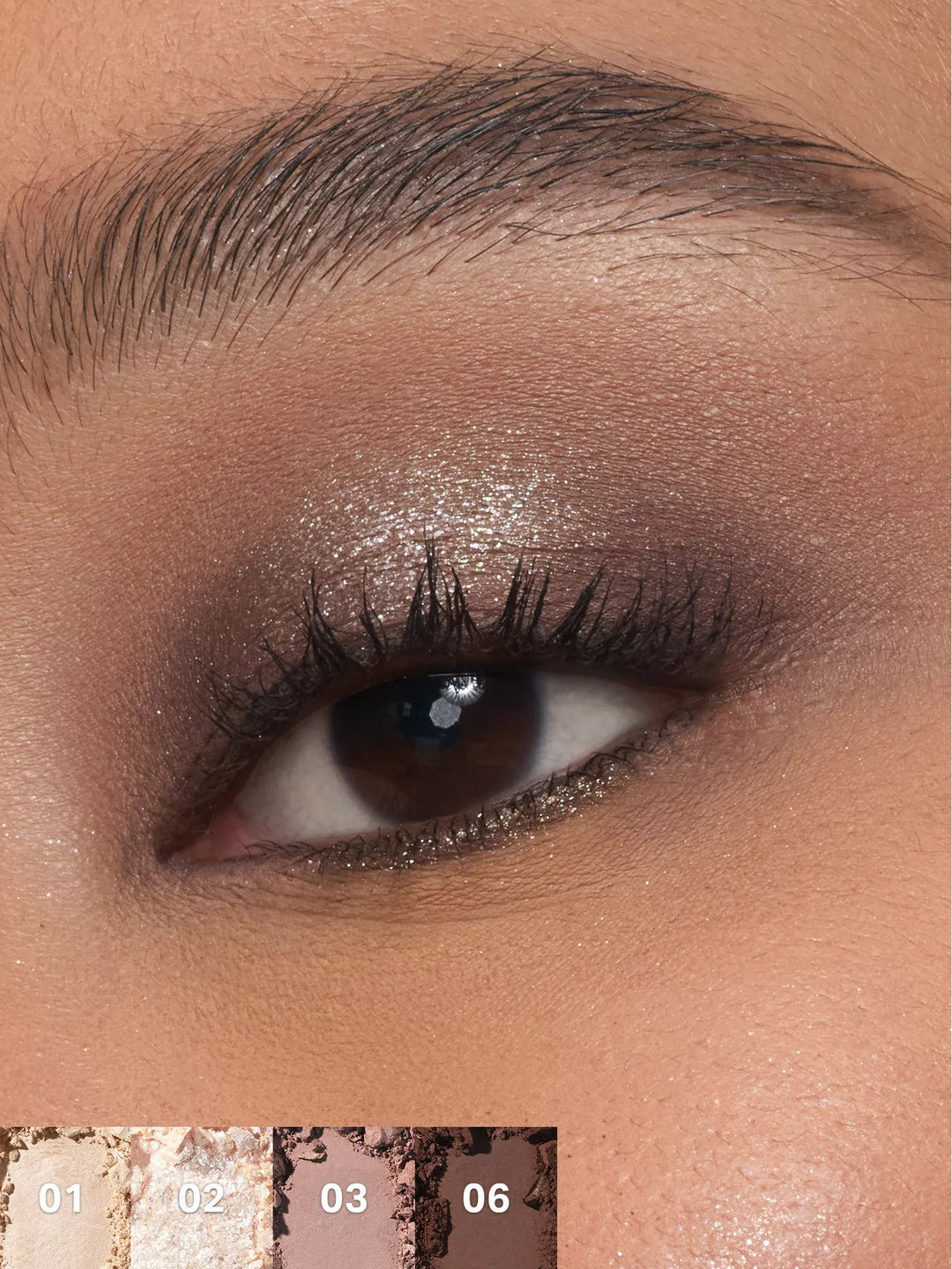 Rich Glitch Eyeshadow Palette 7.5g - GLAM MODA