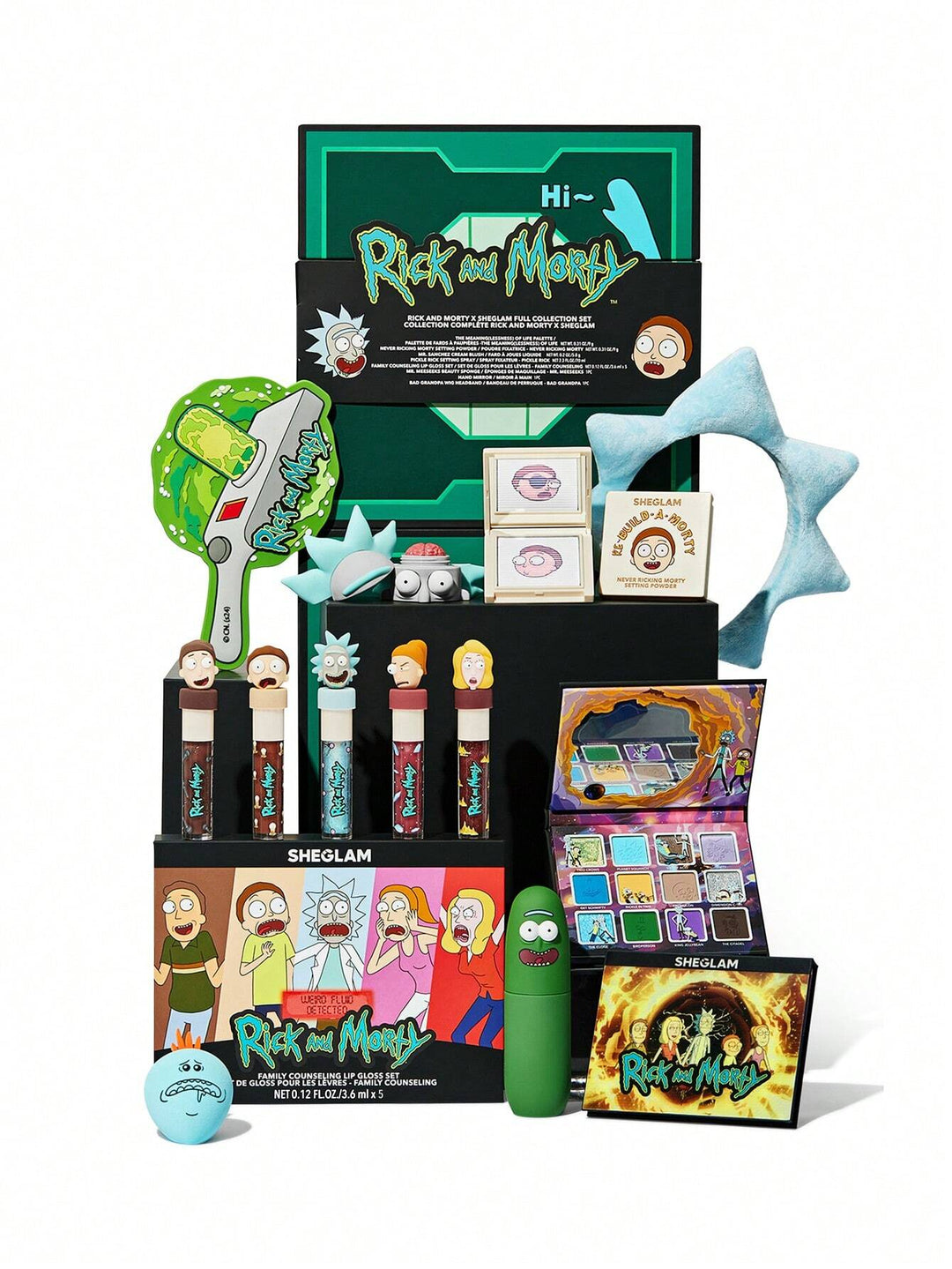 Rick and Morty X Sheglam Pickle Rick No-Rinse Hand Cleanser Spray