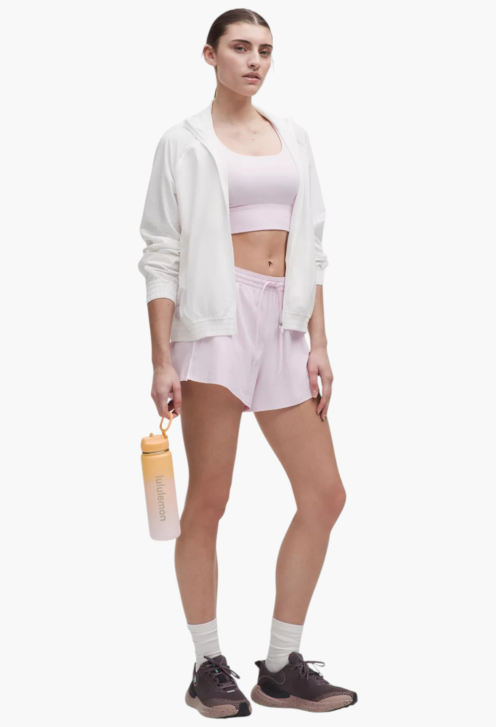 Rock Melon/Bright Coral/Pink Organza - Back to Life Sport Bottle 24oz Shine - GLAM MODA