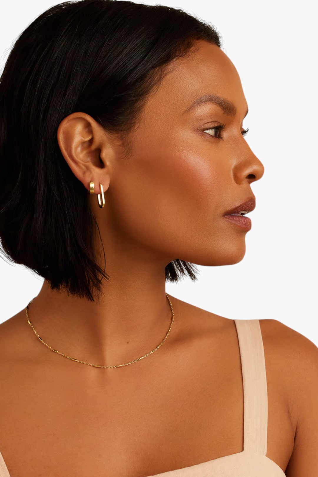 Rose Huggie Set - GLAM MODA