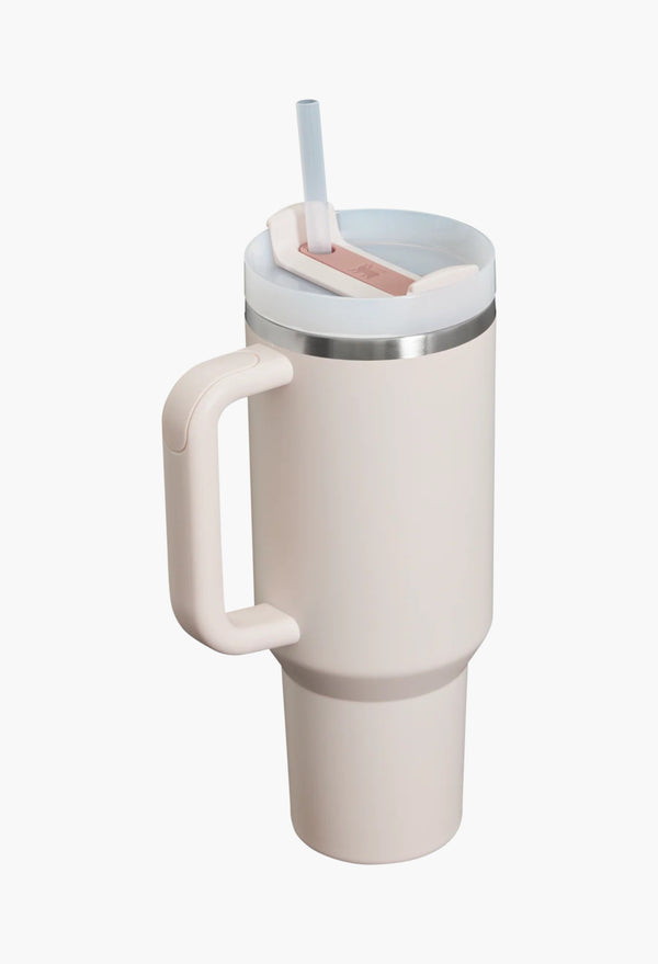 Rose Quartz 2.0 - The Quencher H2.0 Flowstate™ Tumbler | 40 OZ