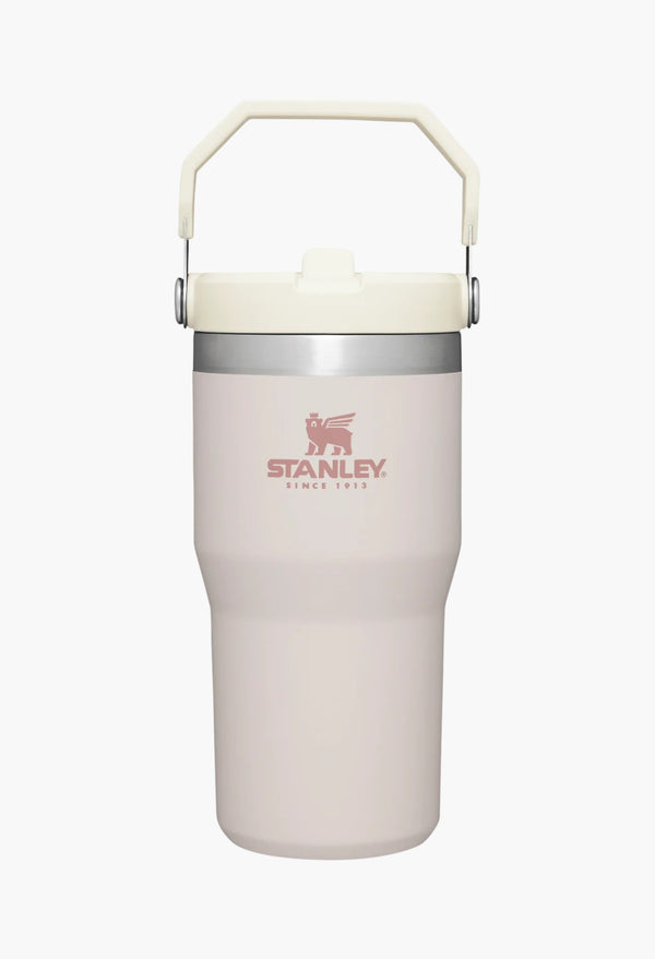 Rose Quartz - The IceFlow™ Flip Straw Tumbler | 20 OZ