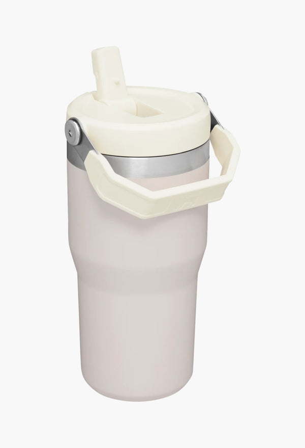 Rose Quartz - The IceFlow™ Flip Straw Tumbler | 20 OZ