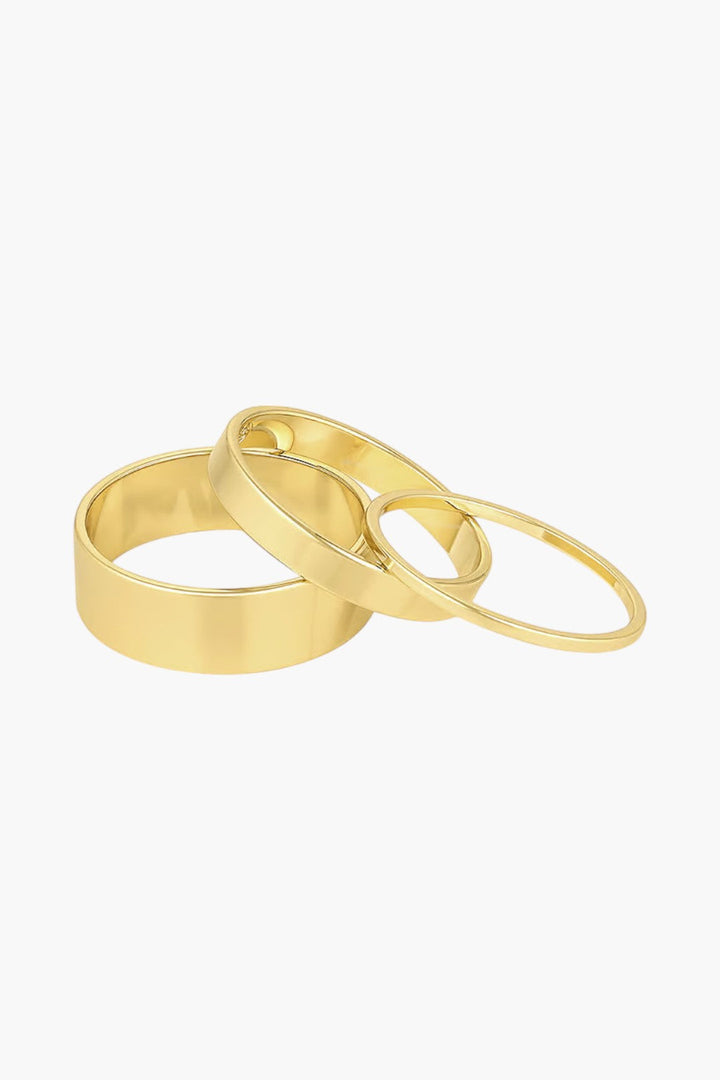 Rose Ring Set - GLAM MODA