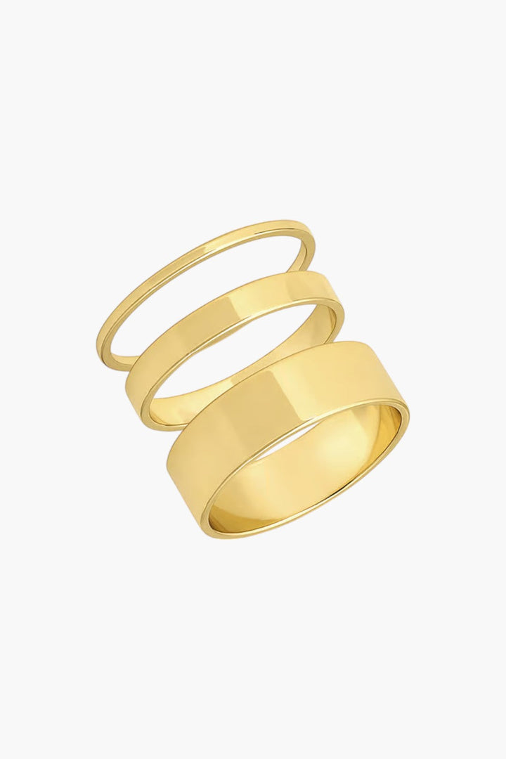 Rose Ring Set - GLAM MODA