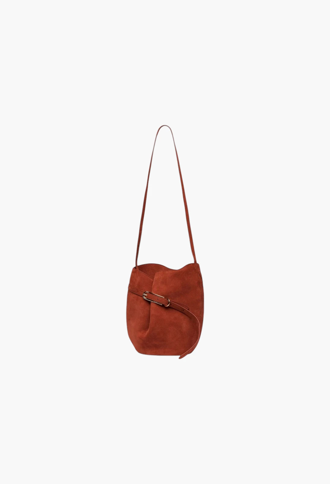 Belted Bucket Bag