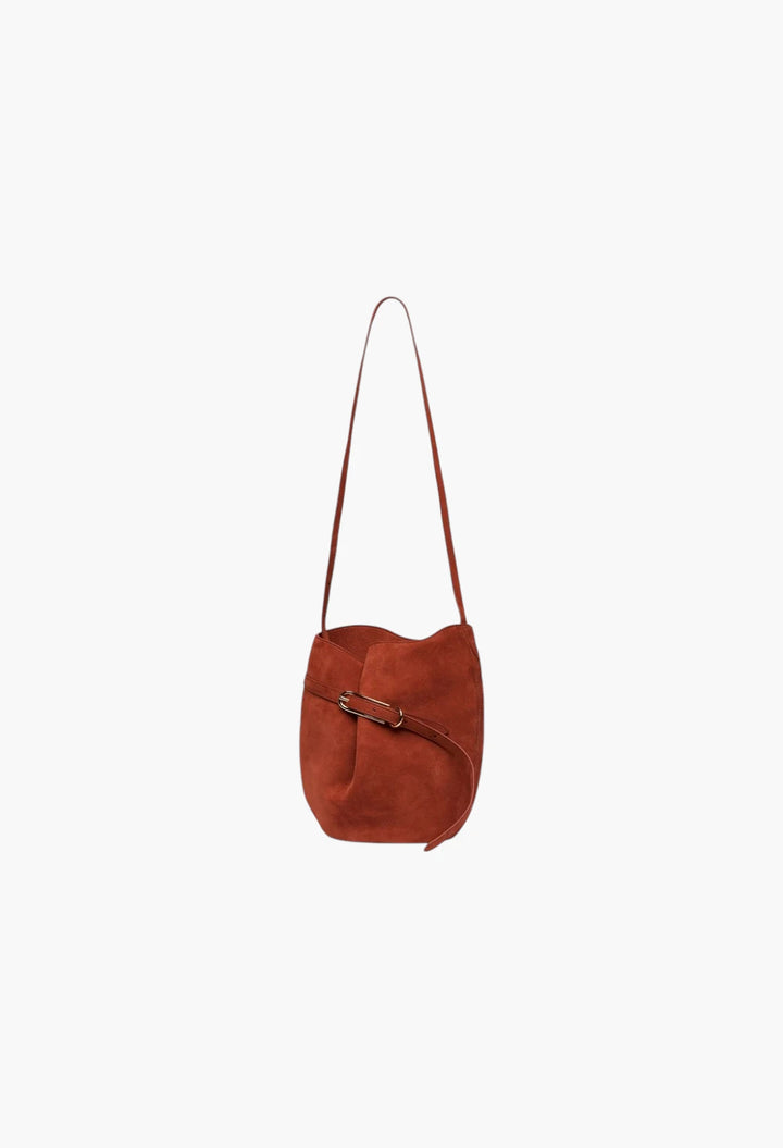 Belted Bucket Bag
