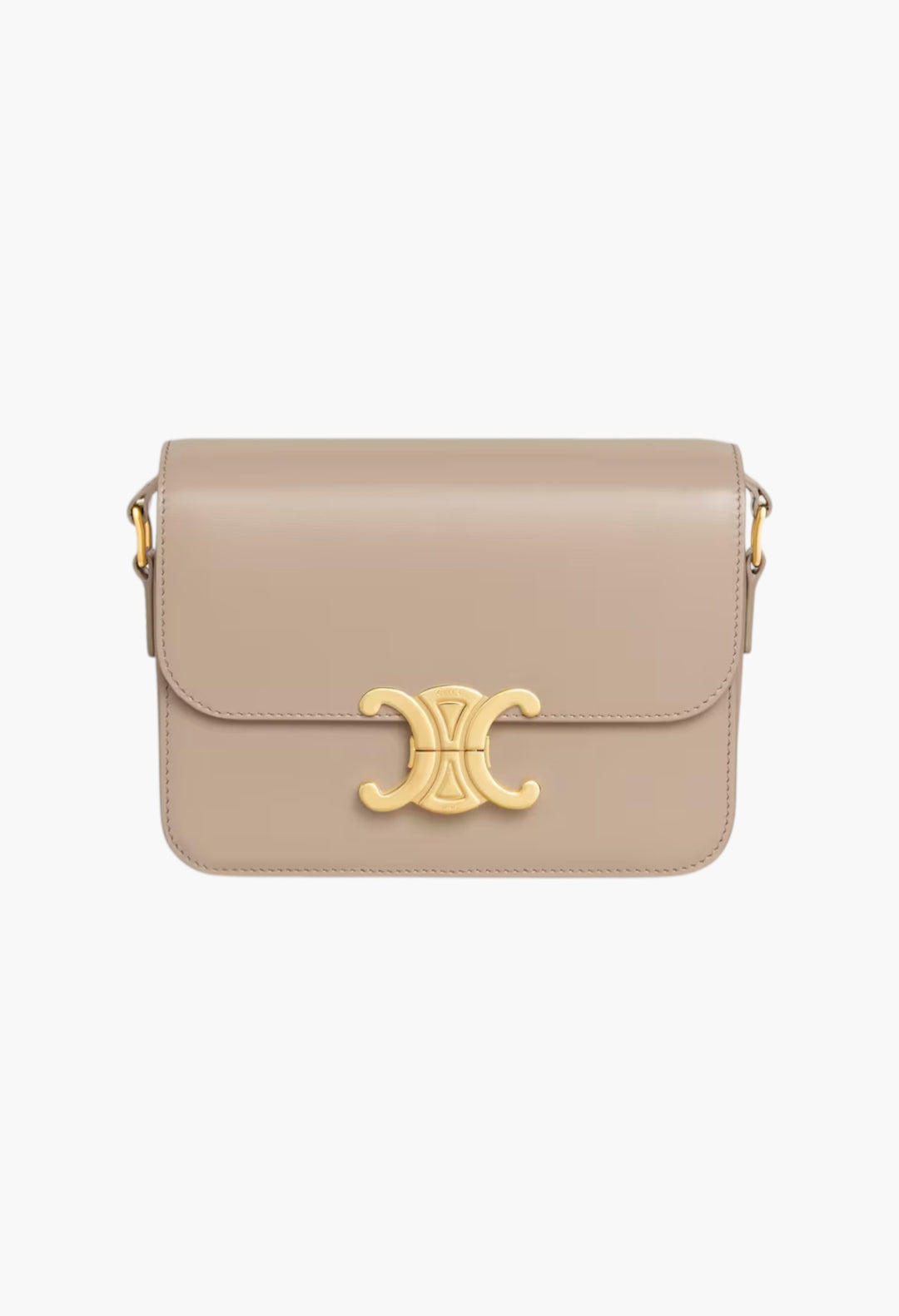 Teen Triomphe Bag In Shiny Calfskin - GLAM MODA