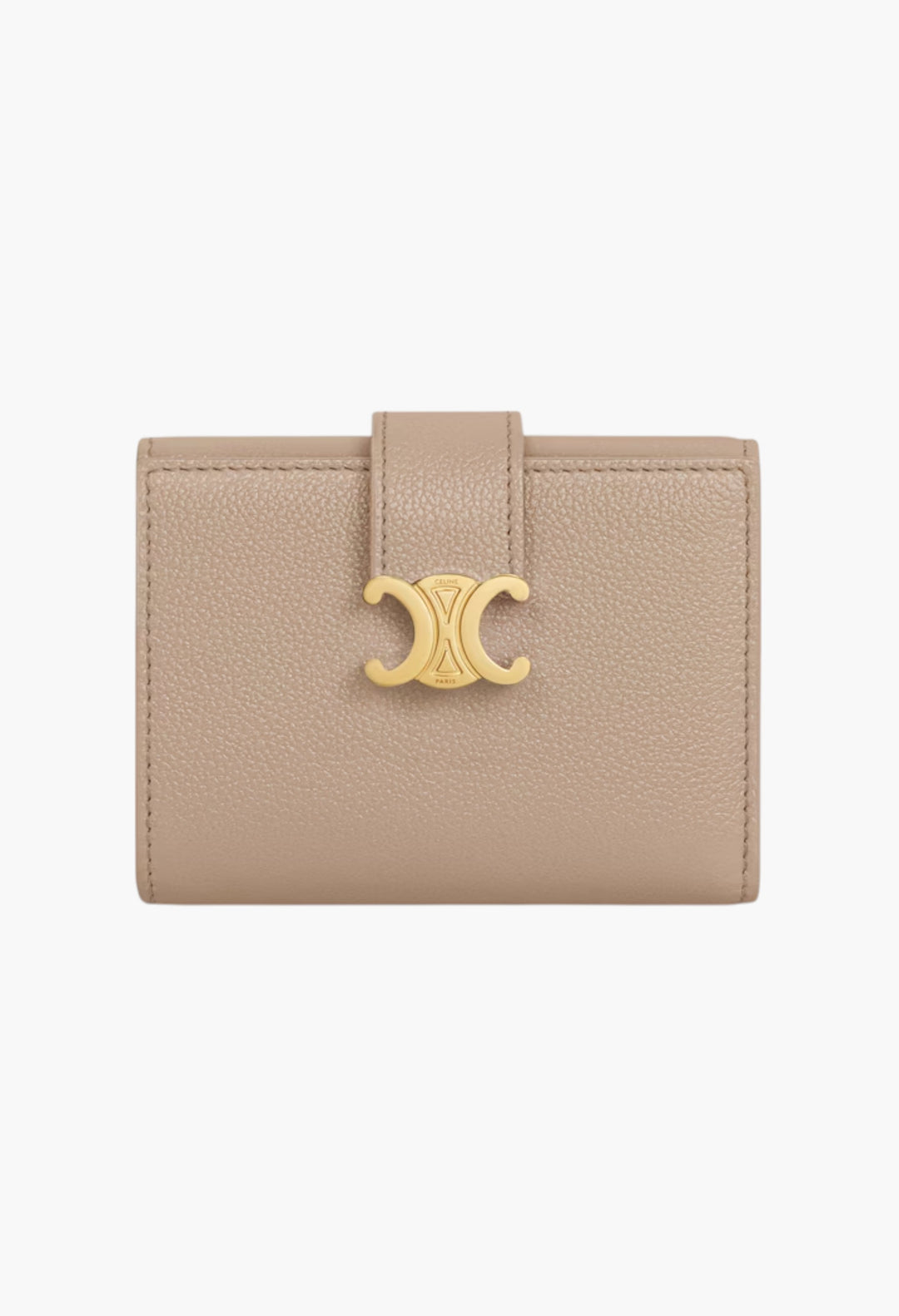 Fine Strap Wallet Nino In Supple Grained Calfskin - GLAM MODA