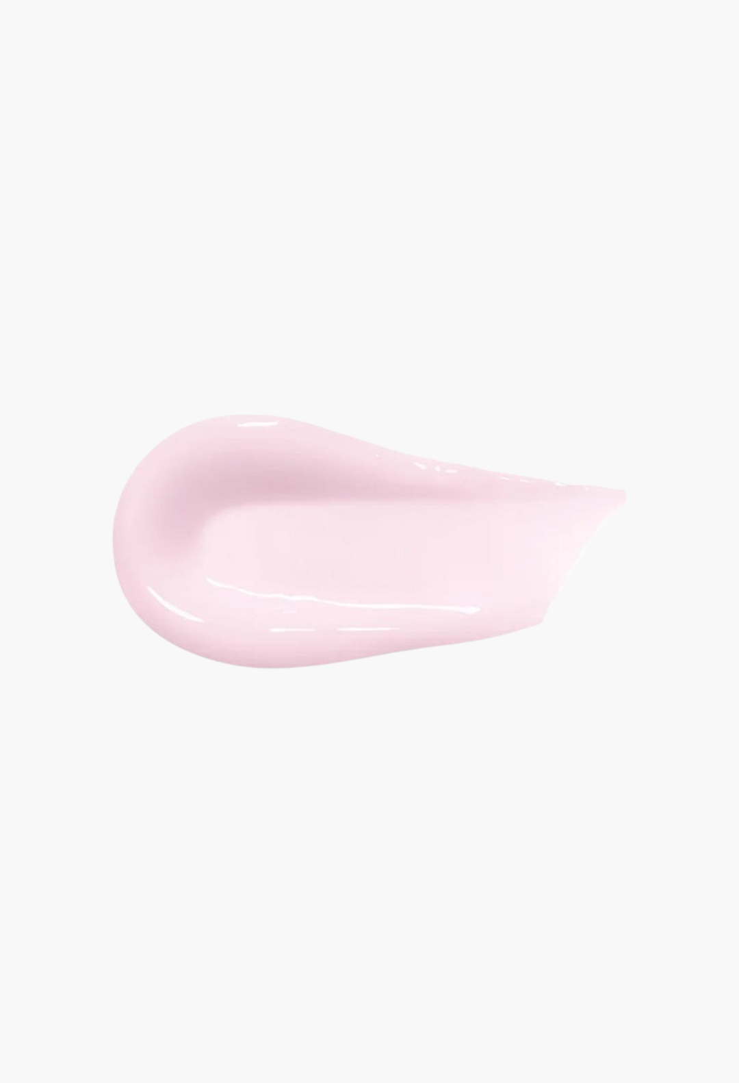 GLAM MODA Power Shake Bouncy Cloud Cream swatch showing a smooth light pink gel-cream texture on a white background