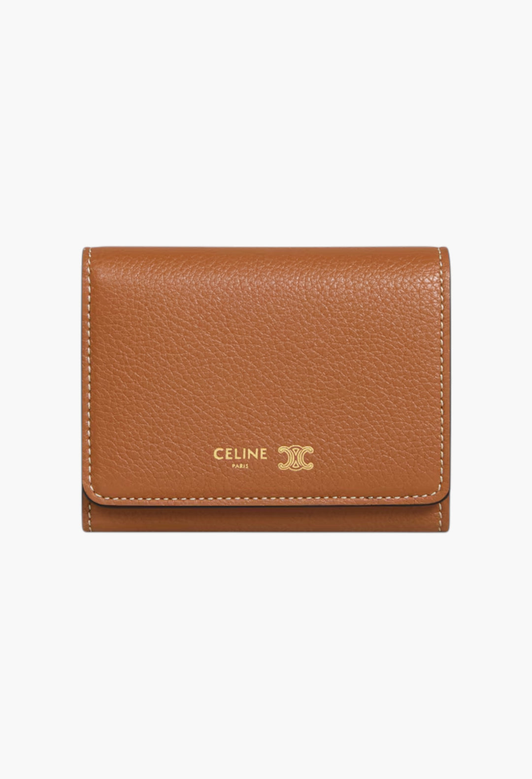 Fine Wallet In Supple Grained Calfskin - GLAM MODA