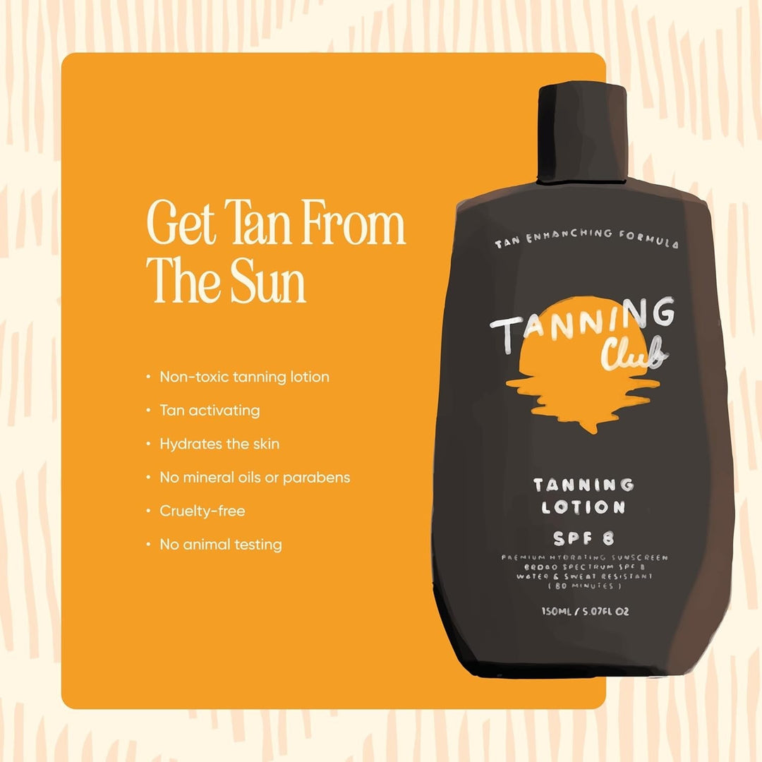 SPF 8 Tanning Lotion - GLAM MODA
