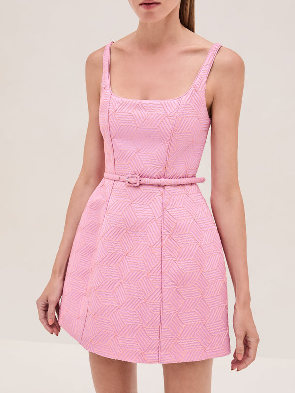 Rose Illusion- Bijoux Dress