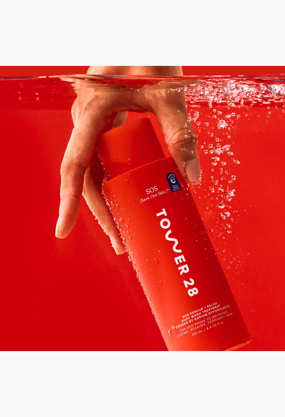 Tower 28 Beauty SOS Rescue + Relief Body Wash Treatment