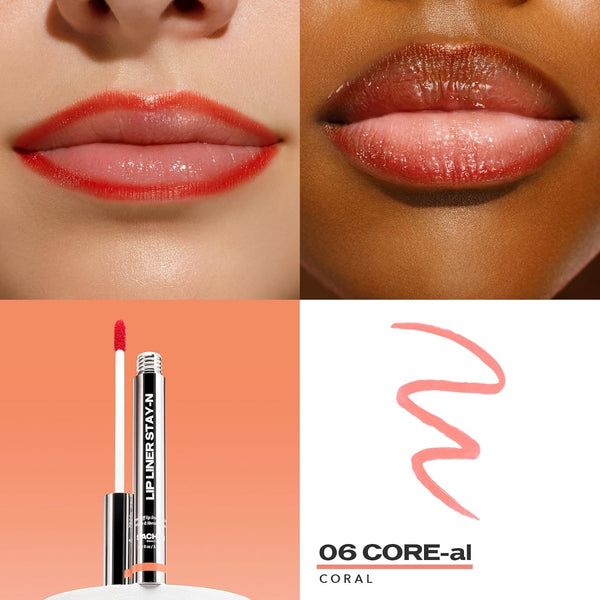 Sacheu Lip Liner Stay-N Peel Off Lip Stain