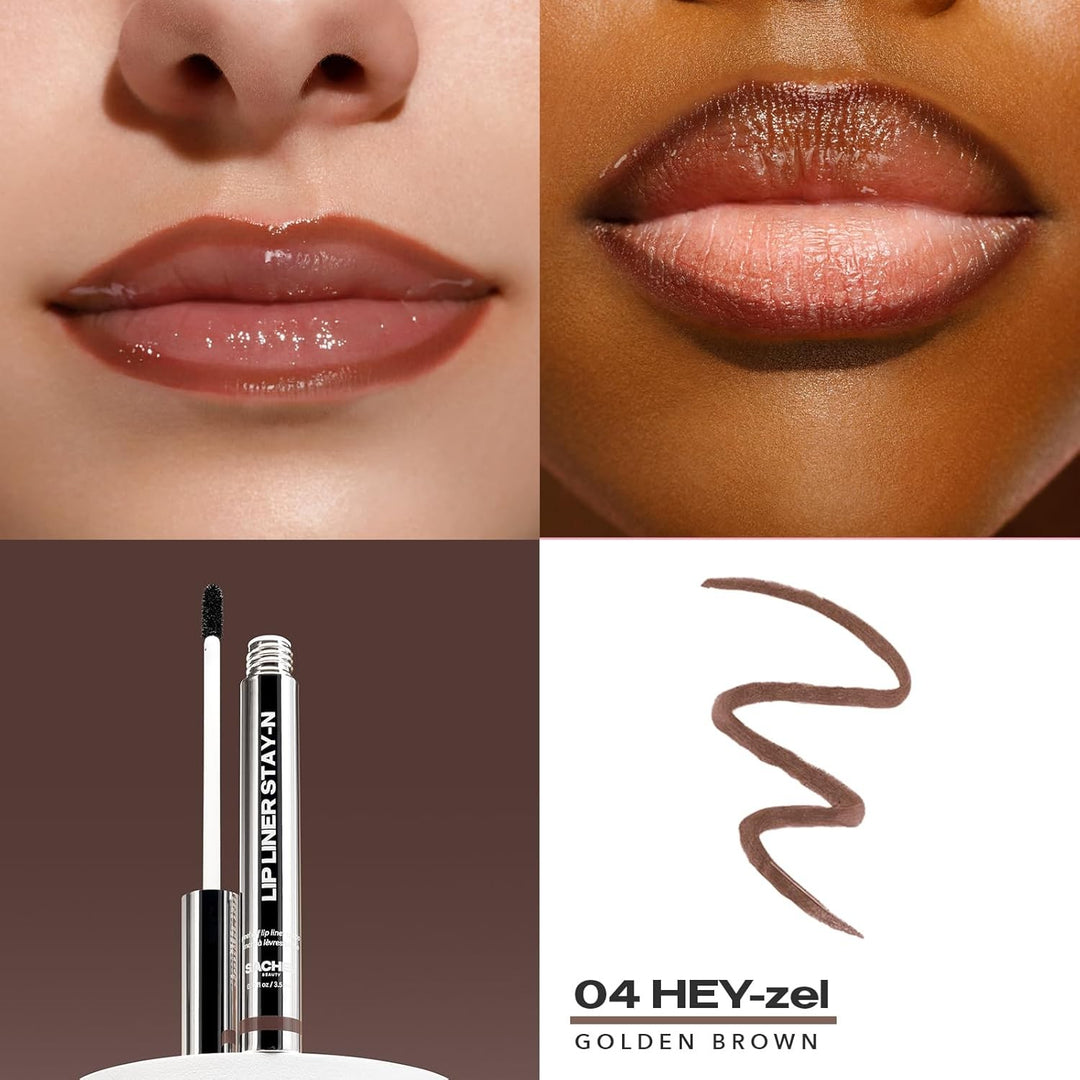 Sacheu Lip Liner Stay-N Peel Off Lip Stain - GLAM MODA