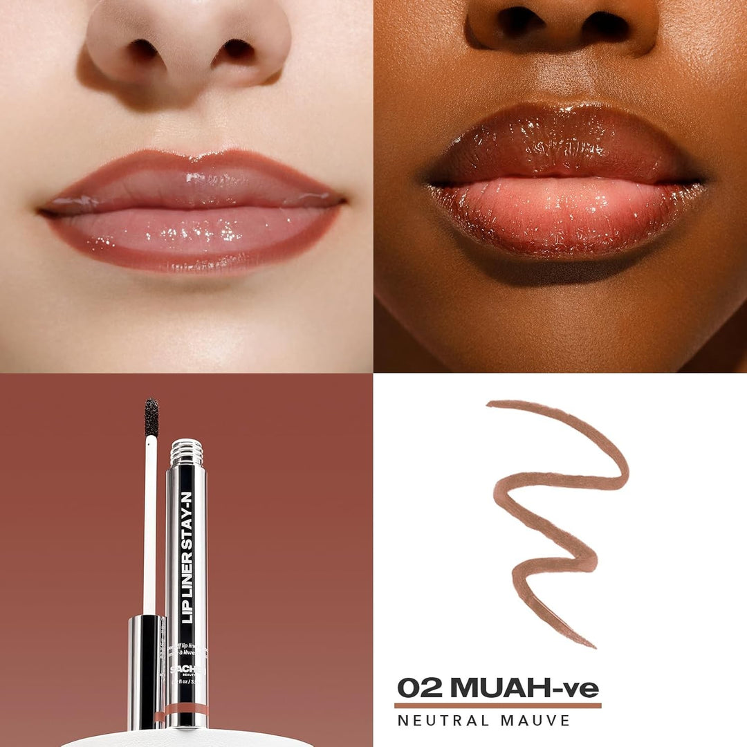 Sacheu Lip Liner Stay-N Peel Off Lip Stain - GLAM MODA
