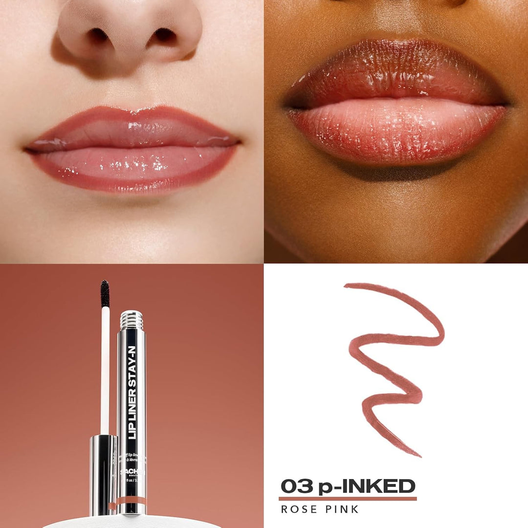 Sacheu Lip Liner Stay-N Peel Off Lip Stain - GLAM MODA