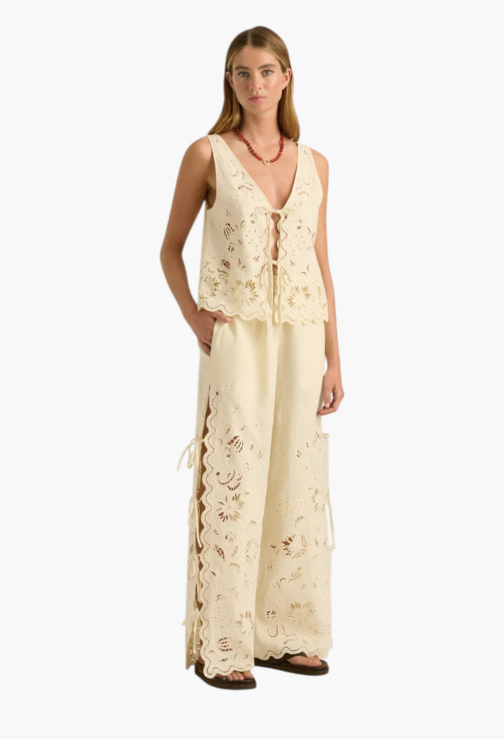 Sadie Pants | Serpentine Broderie - GLAM MODA