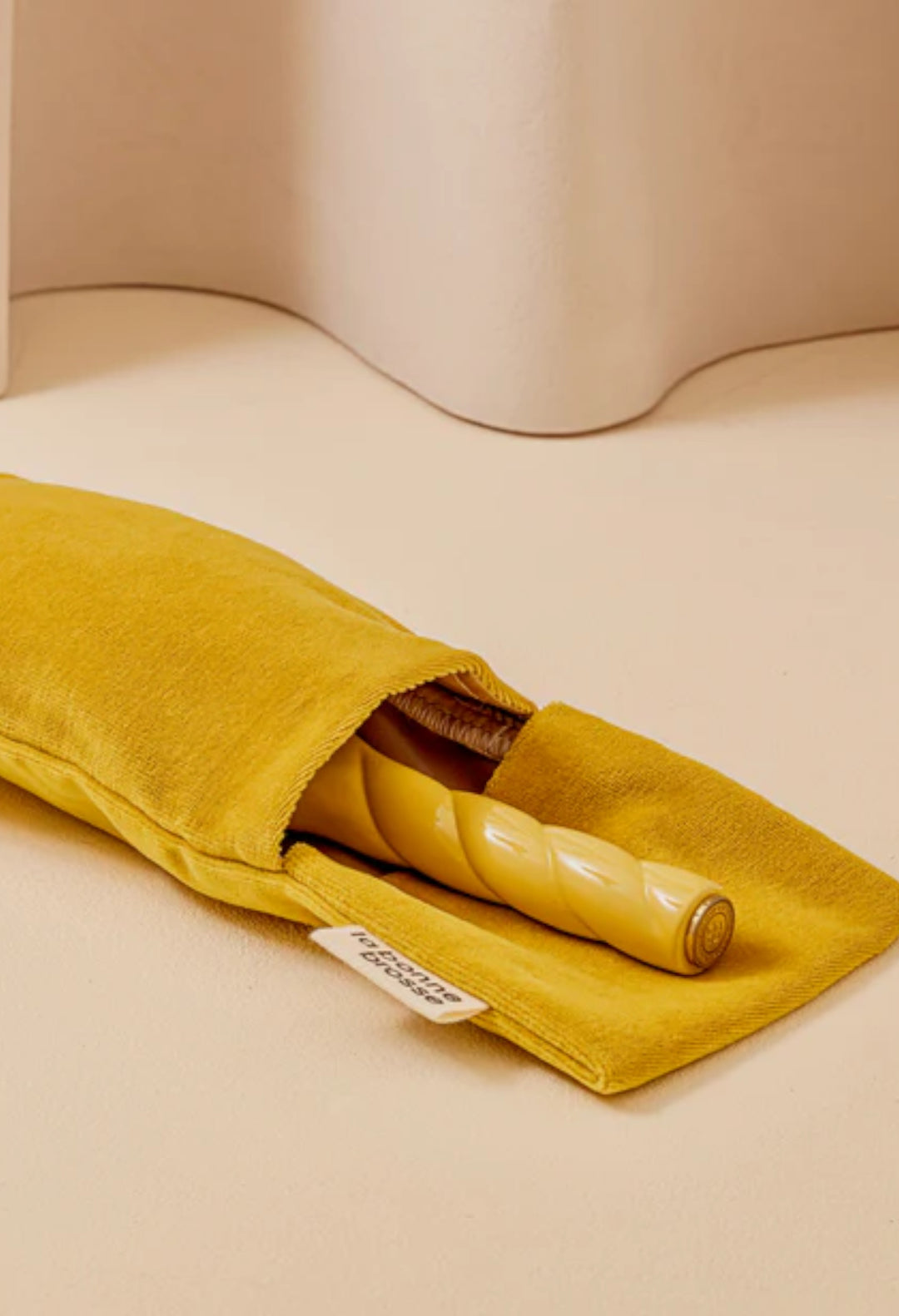 Saffron Yellow - The Essential Detangling & Care Brush - GLAM MODA