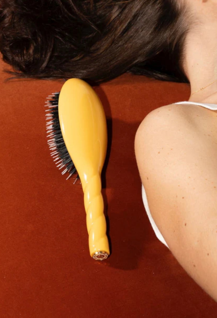 Saffron Yellow - The Essential Detangling & Care Brush - GLAM MODA