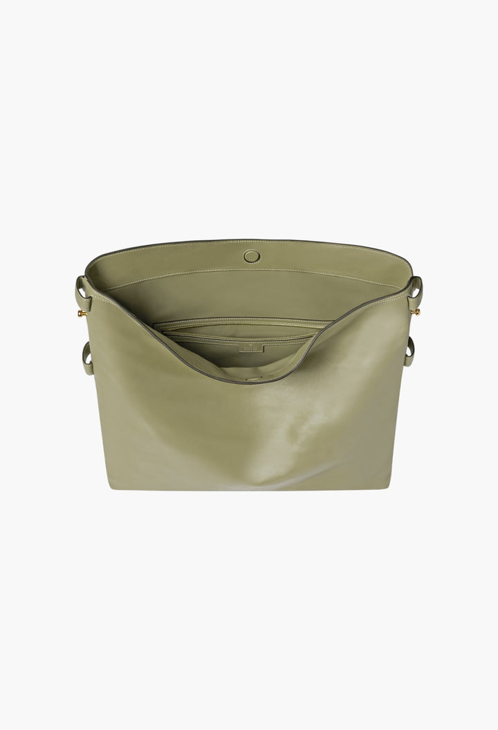 Sage Green Leather - Gucci Beatrix Large Tote Bag - GLAM MODA