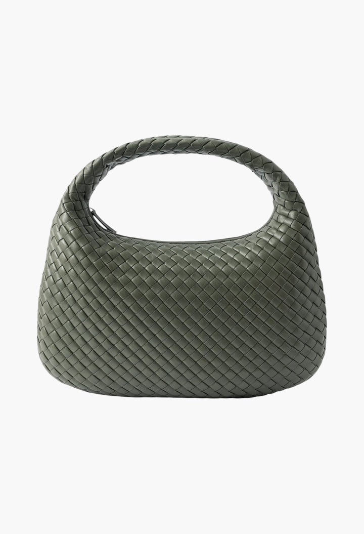 Veneta Medium Intrecciato Leather Shoulder Bag