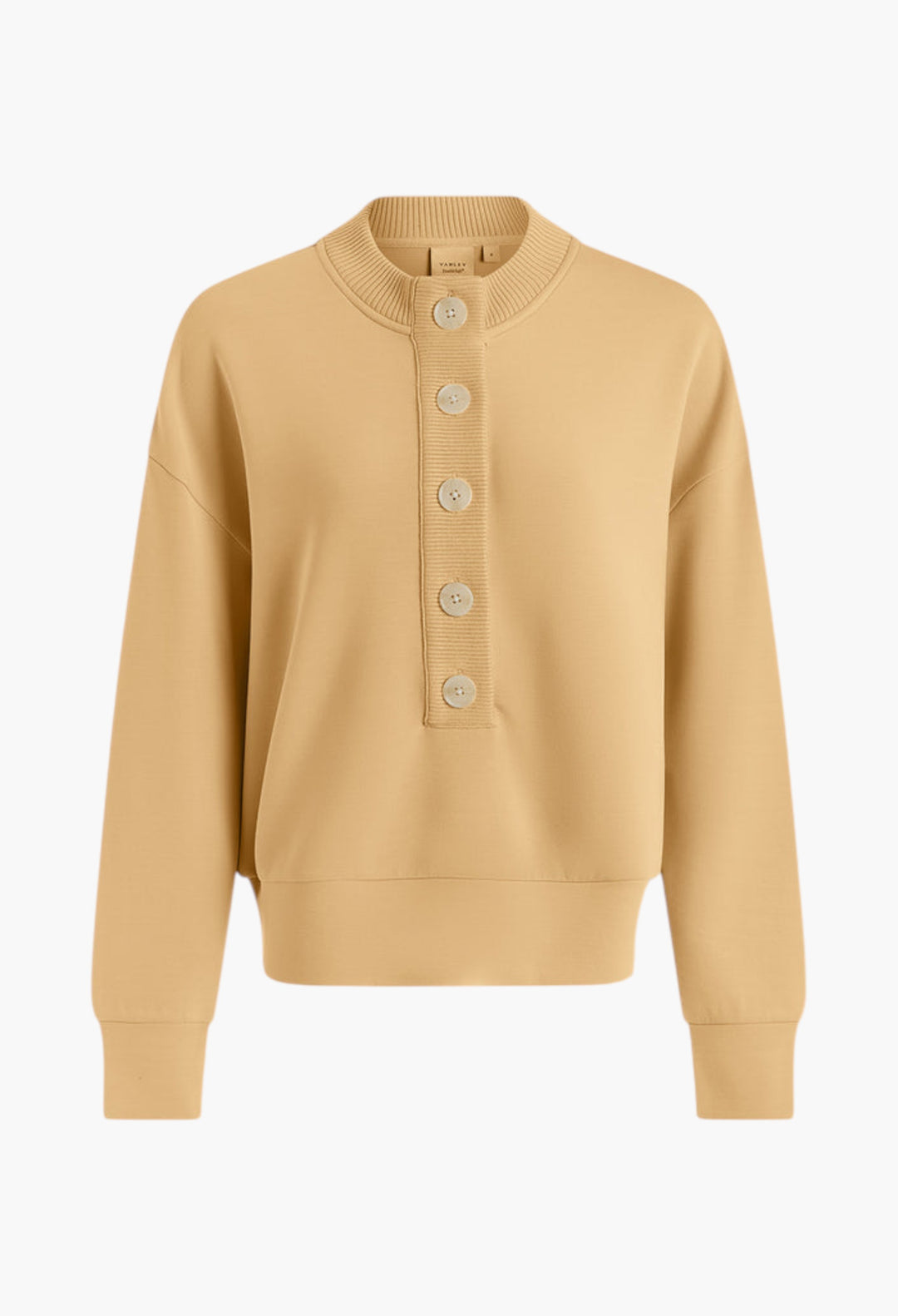 Reena Button Front Sweat - GLAM MODA